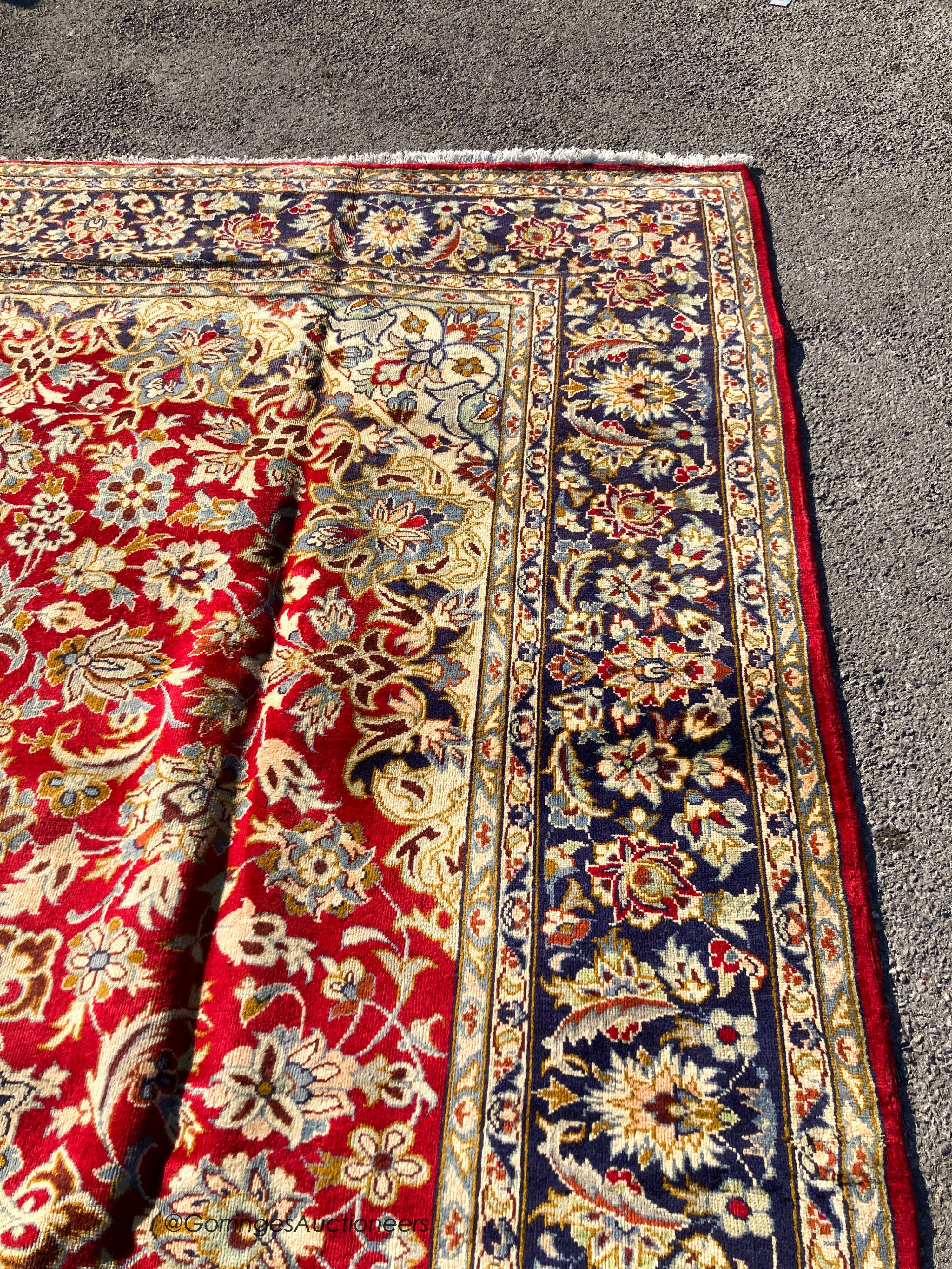 A Najaf Abad carpet, 370 x 250cm